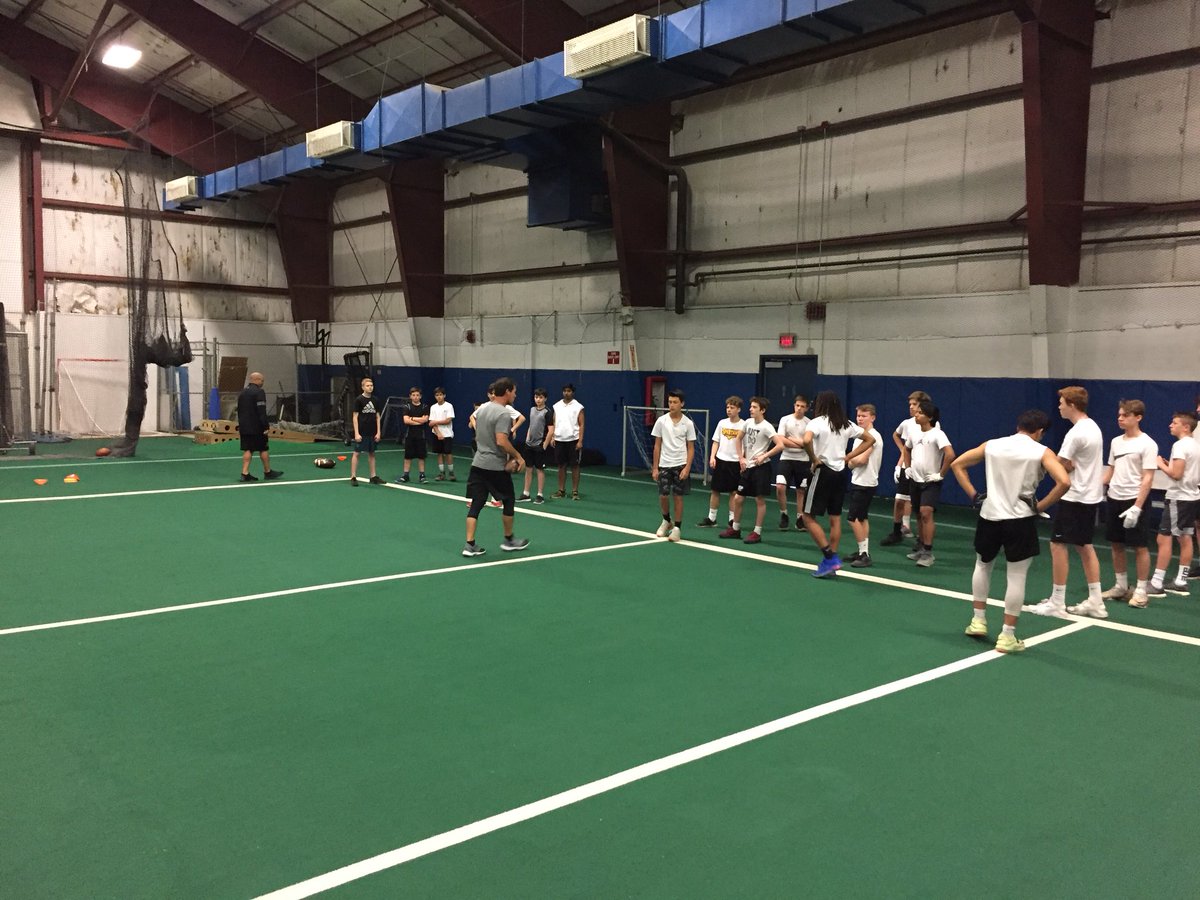 WillNorthFB's tweet photo. Huge first day of Spartan Spring Camp today! Over 65 middle and high school Spartans came to learn and get better. See everyone back (and anyone else) next week! https://t.co/yqDqQ92iSh