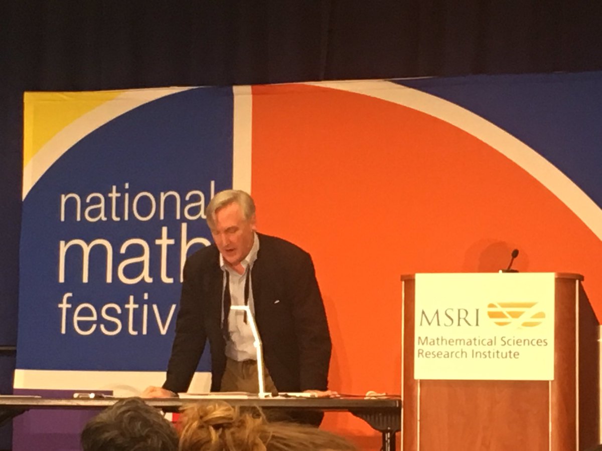 Standing room only - hundreds for magician <a href="/Mark_Mitton/">Mark Mitton</a> on math and magic at <a href="/NatMathFestival/">National Math Festival</a> <a href="/TheEventsDC/">Events DC</a> #iteachmath #MTBoS #mathisfun