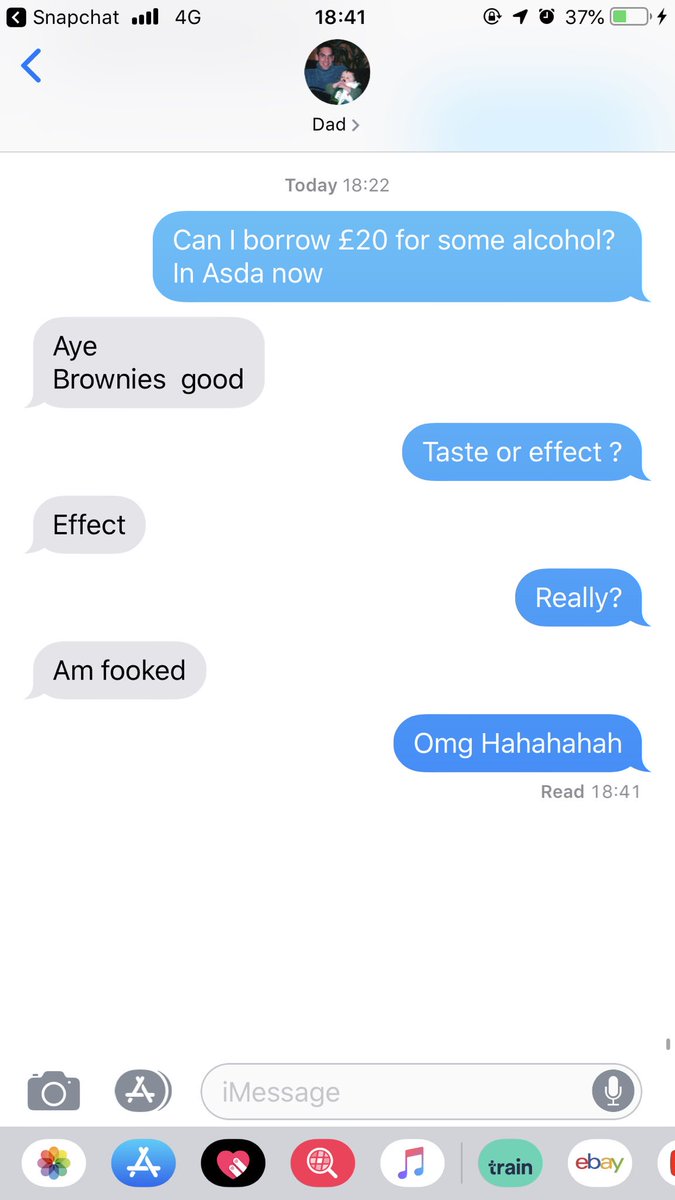 samharvey_'s tweet photo. Only my Dad could have a pot brownie and accidentally send me 2 GRAND !! Poor guy must be stoned to fuck😂 https://t.co/RRZabXv3AG