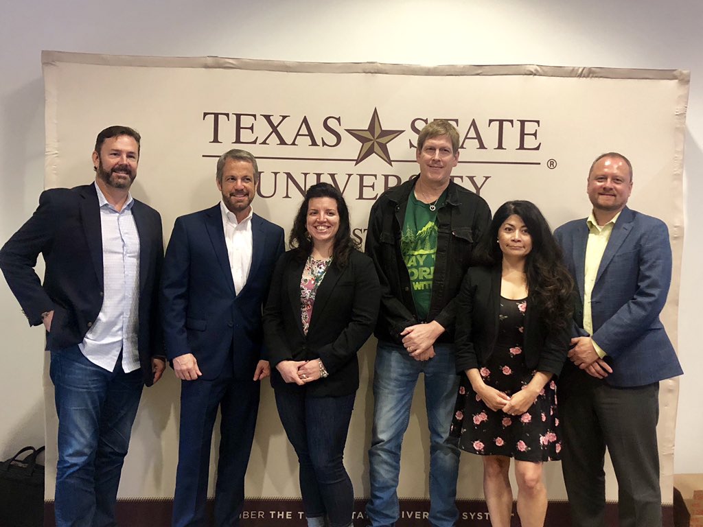 What have food spoilage, battery life, and livestock management got in common? They are being solved by innovative companies with connections to <a href="/TxstResearch/">txstResearch</a>. Congrats #Herder, #Nabaco, #SurgePower, winners of the 2019 New Ventures Pitch <a href="/txstSTARPark/">TXST STAR Park</a>!