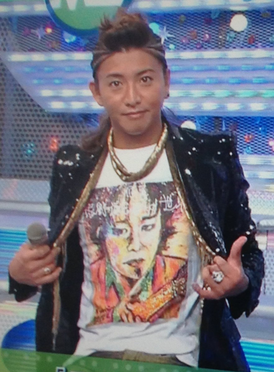 清志郎さんのTシャツ✨Mステで♪スーパースター☆ 歌った時も着てたね