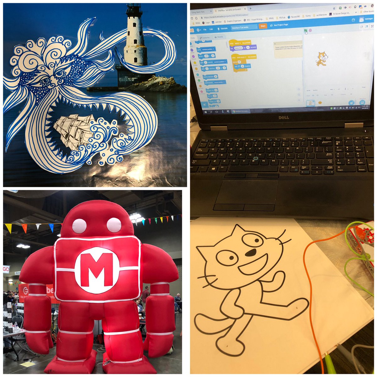 Mrs_DLG's tweet image. Saturday morning making and learning @ATXMakerFaire . #makeredsummit