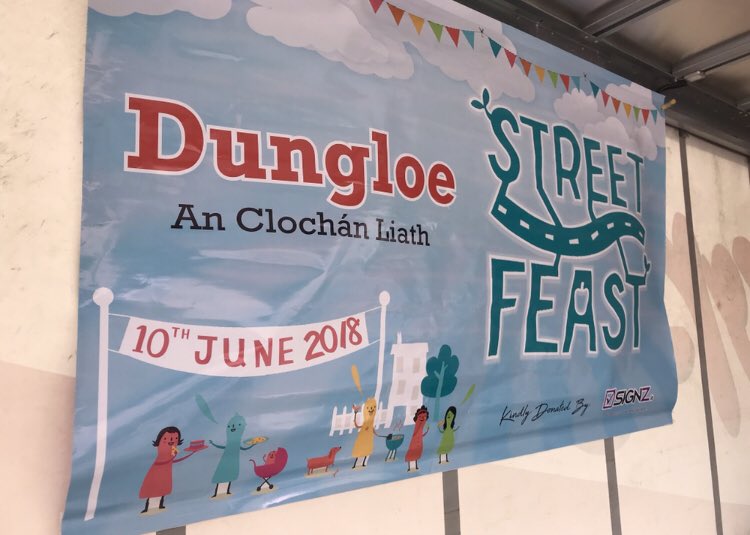 Dungloe Street Feast tomorrow and weather looking good. Wrap up and come along to Main Street 2-6pm #DestinationDungloe #DungloeStreetFeast2019 #BigHello