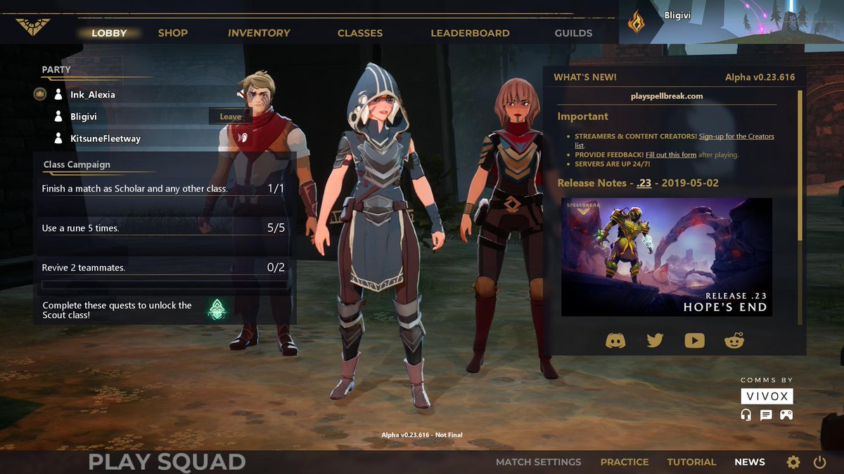 FurrInk_Team's tweet photo. On part sur #Spellbreak en squad.
Un jeu bien sympathique qui grossira surement vite ! =D

🧙‍♂️ https://t.co/KXQYTDzGjJ