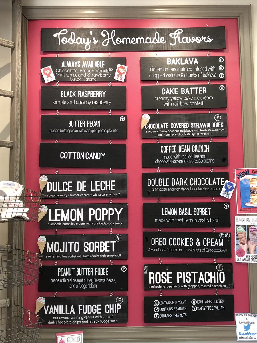 AndiasIceCream's tweet photo. Chocolate covered strawberries? Count us in. #TodaysBatch https://t.co/jivPaSlEUi