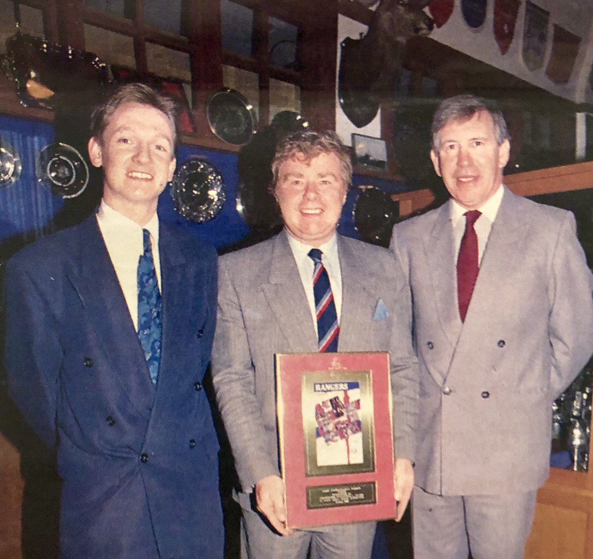 The Rangers Champions 88-89 VHS received a Gold Video Award for reaching sales of over £250,000.

It made into the UK Top 20 biggest selling VHS of 1989 amongst Top Gun, Dirty Dancing &amp; Rain Man, a first for a football video📼