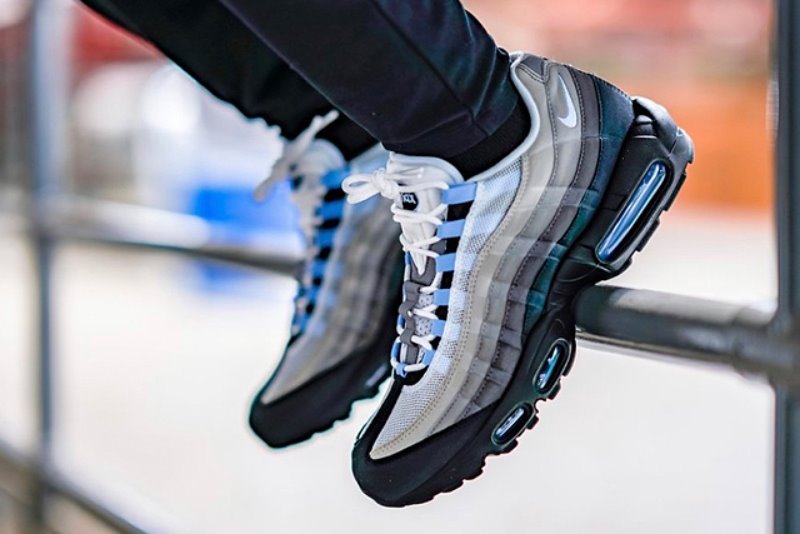 air max 95 aluminum blue