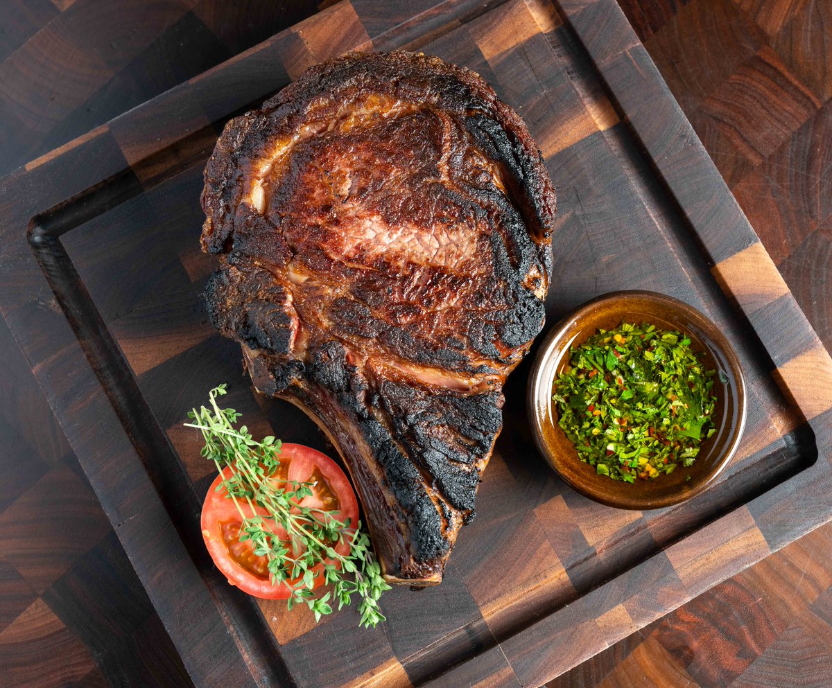 This Mother's Day treat the mother in your life with the Dry-aged bone-in ribeye. 🤤❤️ #mothersday #sdeats #treatyourmom