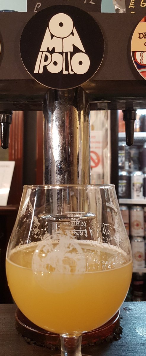 AJW1966's tweet photo. WOW!!  Best beer of the Night so far @victoriainncol #FilthyKeg19..a way to go though yet!! @Omnipollo Mango Lassi Gose - Lodsa 6% Fruity Flavours!!  😎🍻 https://t.co/zZny4g0TnL
