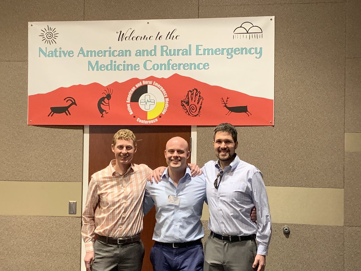 DavidCheeverMD's tweet photo. UW Alumni and Residents have a strong presence at the 1st Native American and Rural Emergency Medicine Conference! #UWashEM #UWashEM_PH #NativeRuralEMConference #NativeEmed https://t.co/tEyg4QbH0Y