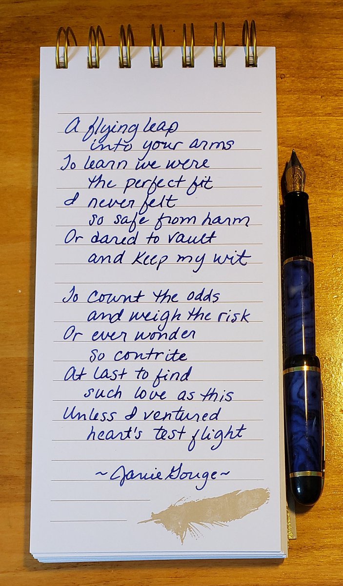JanieGouge's tweet photo. Test flight
#classywrite 174 #LJVerses https://t.co/RlX2qb2C2f