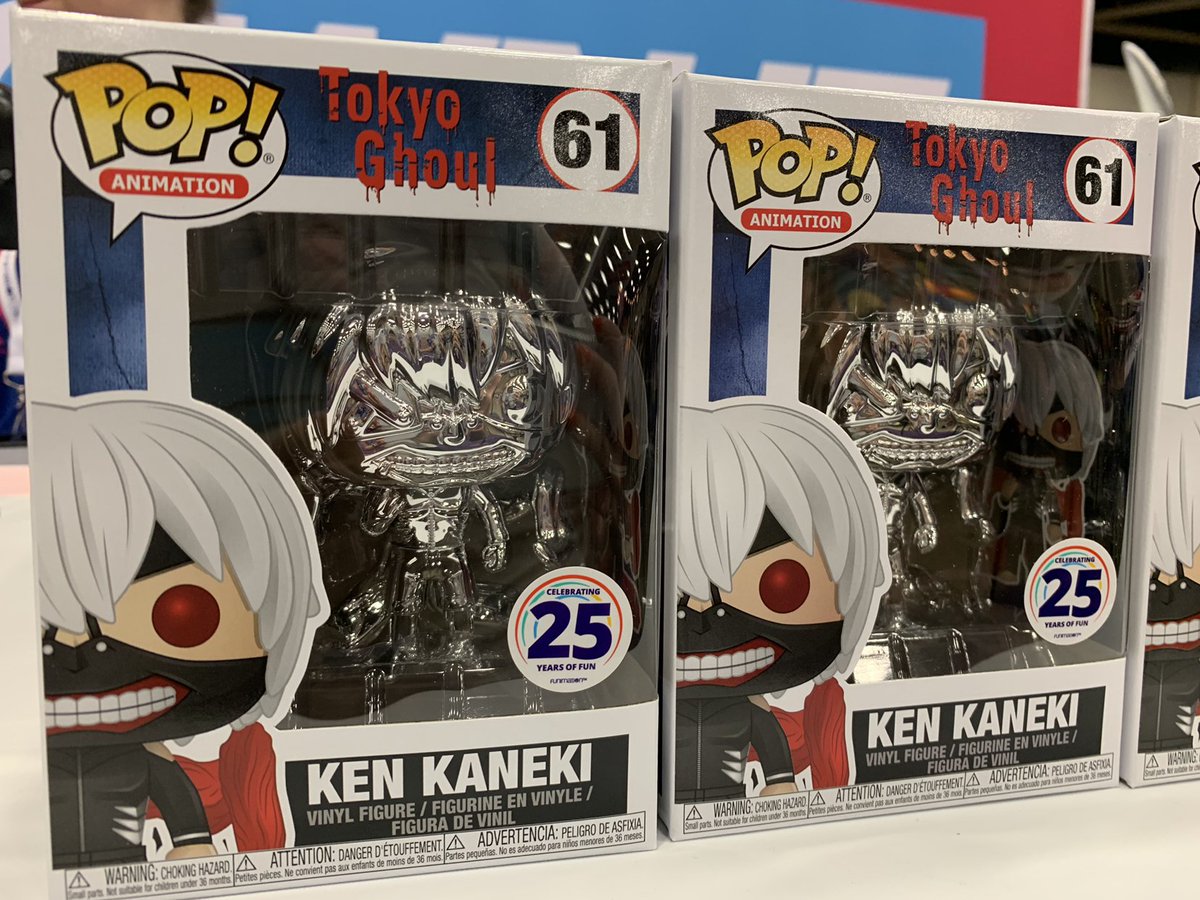 chrome ken kaneki funko pop