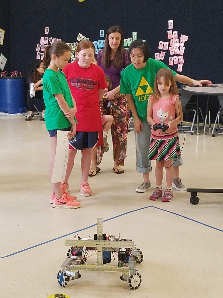 We had fun at the <a href="/GreerElementary/">Greer Geckos</a> Tech Night teaching future roboticists to play robot soccer. Thanks <a href="/a4bowen/">Bowen</a> for inviting us!