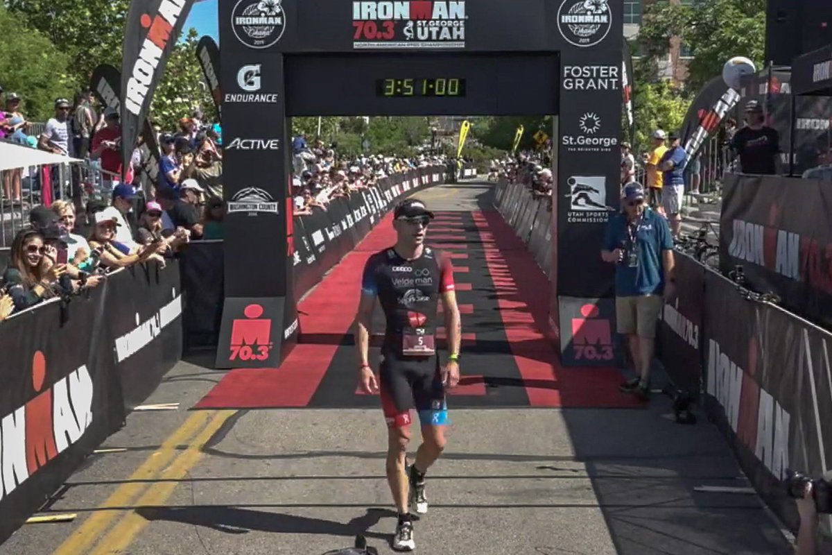 2nd place today in 70.3 Ironman St. George. Happy to be back on the podium again! Solid in all 3 disciplines and a great experience racing one of the most scenic events around. Good test for 70.3 worlds in 2021 😏. Congrats to 🥇<a href="/Rudyvonberg/">Rudy</a> and 🥉<a href="/JackLaundry93/">Jackson Laundry</a>
