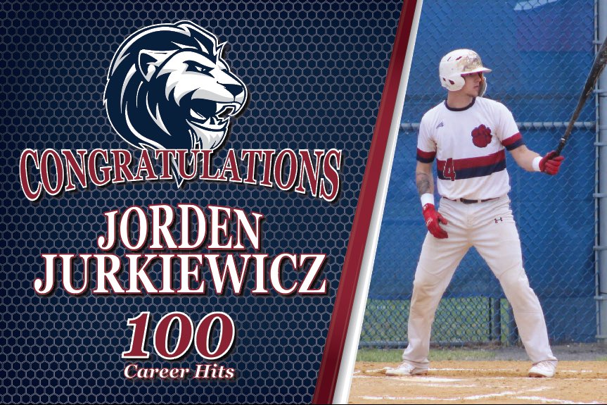LaceyBaseball's tweet photo. Congrats Jorden on 100 career hits as a Lacey Lion. @Lacey_Athletics @ShoreSportsNet @shoreconfhsNJ https://t.co/GYB56rgqul