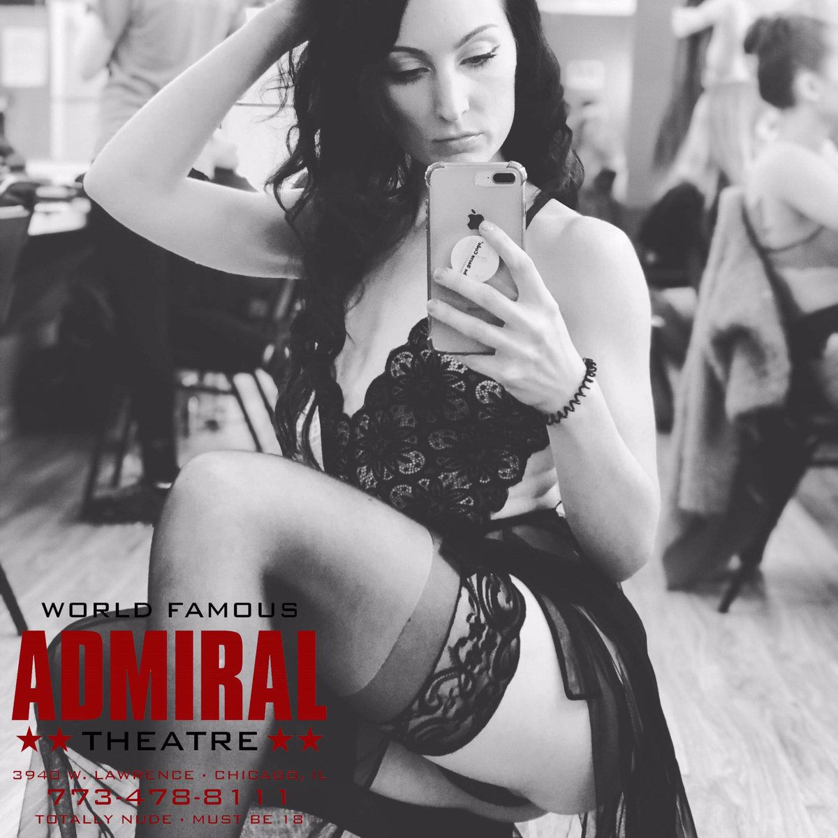 AdmiralTheatre's tweet photo. Come out tonight to the Admiral Theatre! We are open until 6:00am! Fully Nude and 18+ #chicagostripclub #chicagoburlesque #chicagonightlife https://t.co/jBbLUYX41S