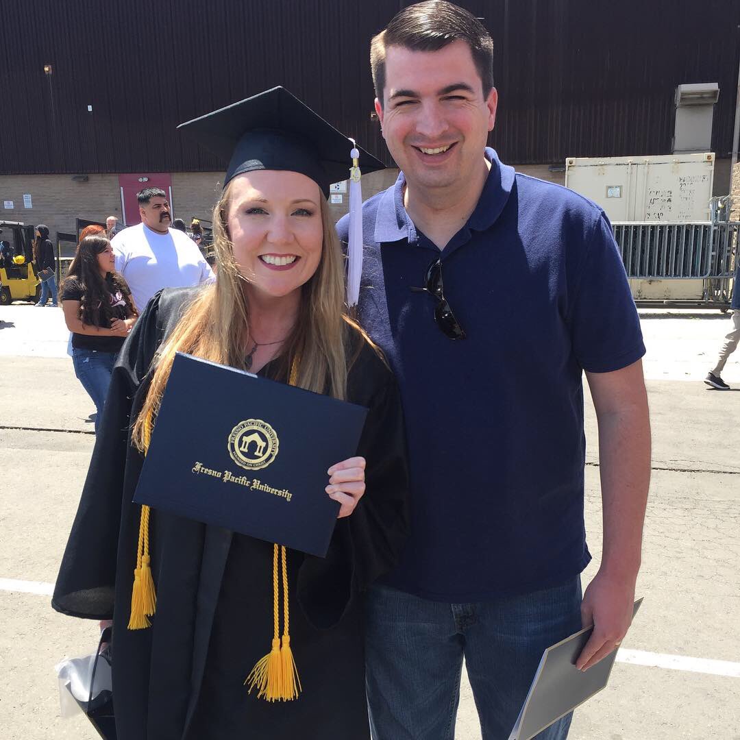 FresnoBlake's tweet photo. So proud of this woman! π©πΌβπ#FPUGrad @fpu https://t.co/pPhdL2vilk