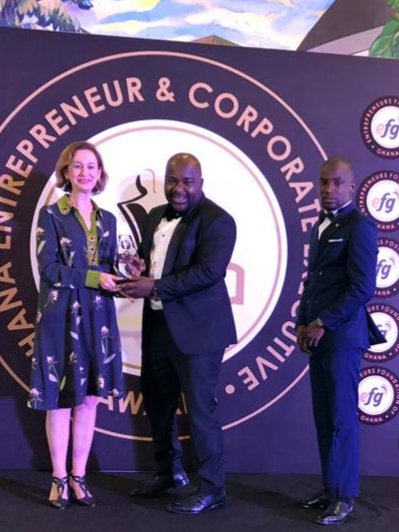 GHANAFREEZONES1's tweet photo. Photos: Outstanding Business Enterprises CEO of the Year @ 9th Ghana Entrepreneur &amp; Corporate Executive Awards 2019 @movenpick_accra . @GraphicBusines @MotiGhana @gipcghana https://t.co/C95uX0lri7