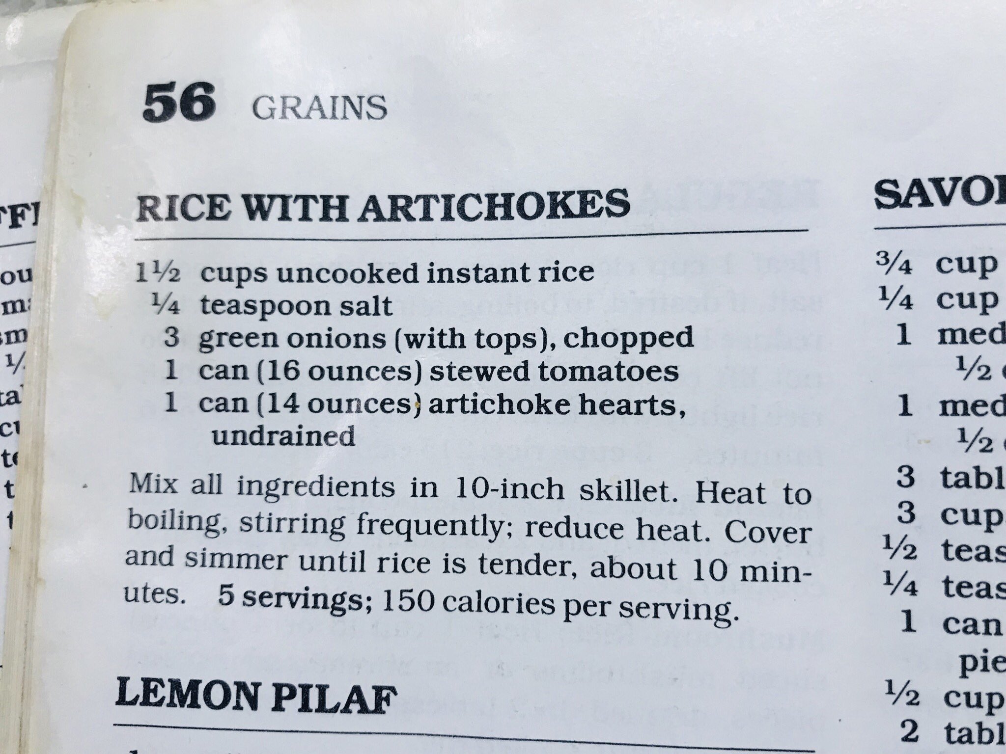 Jennifer A. ️ ️🎄🍲 🇺🇸☕️ on Twitter "Was just looking up rice pilaf recipe in old Betty Crocker