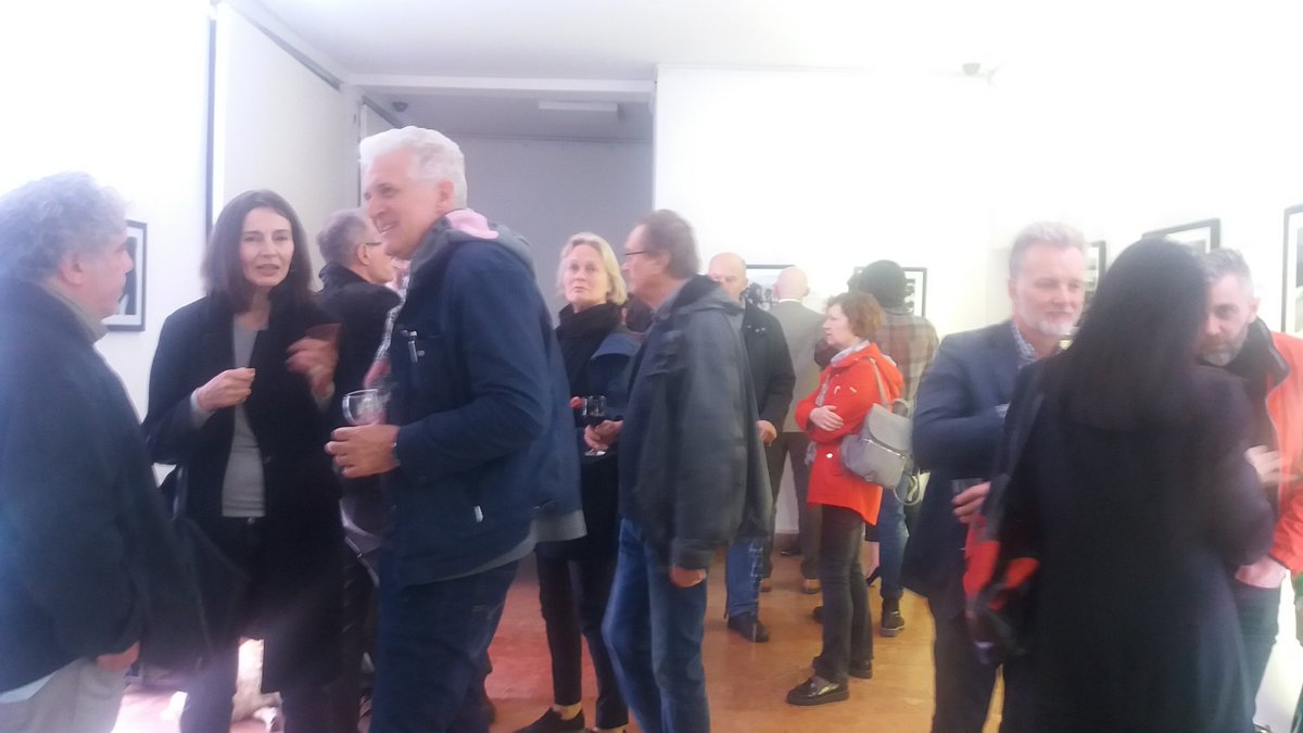 SaadKre's tweet photo. Ron Haviv i Gary Knight na izložbi "Cekajuci Godoa - Susan Sontag u Sarajevu" Paul Lowe #MuzejKnjizevnosti #SusanSontag #PaulLow #RonHaviv #GaryKnight #modulmemorije #2019 #sarajevo https://t.co/R8AXWc7I7w