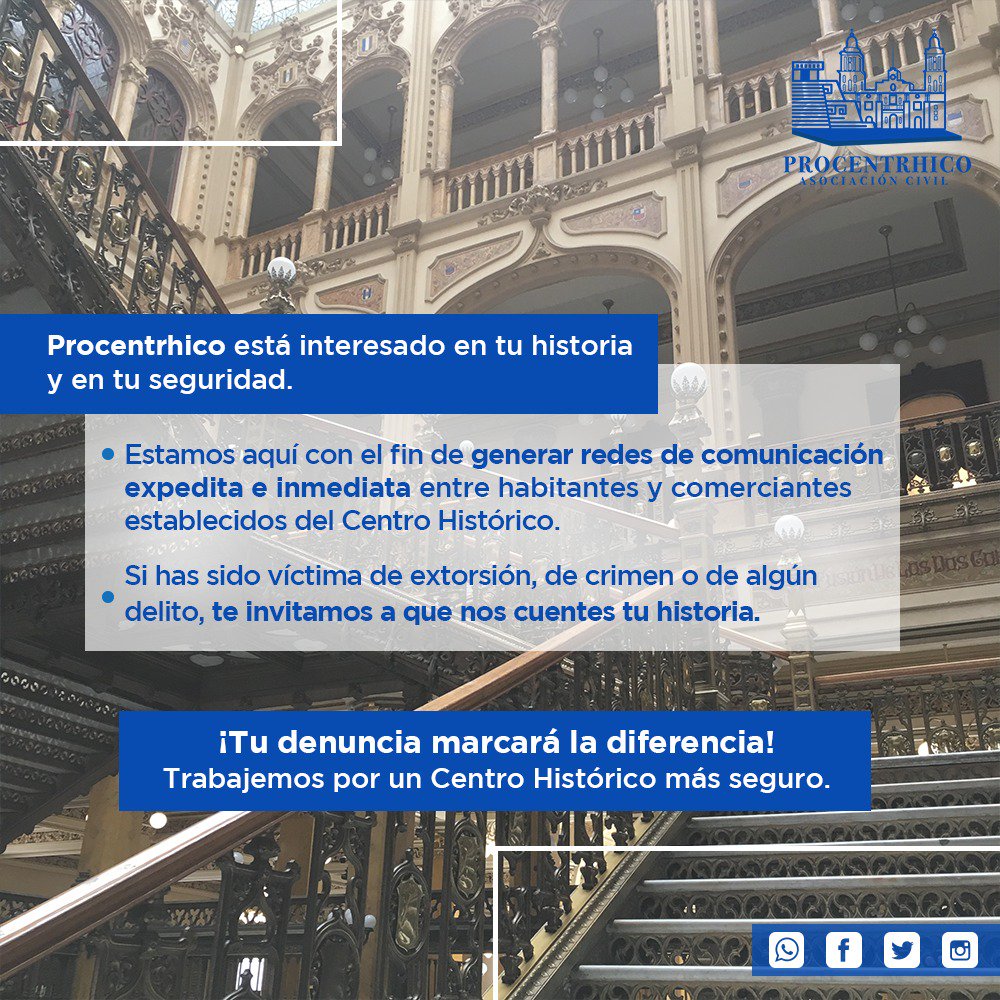 ProcentrhicoAC's tweet photo. La tecnología es un medio inigualable como de comunicación inmediata, directa y estable.
Procentrhico está aquí para generar el puente y la ayuda necesaria entre comerciantes establecidos y autoridades. 
Trabajamos por tu seguridad, y estamos interesados en escuchar tu historia. https://t.co/ZtlAbWHeMS