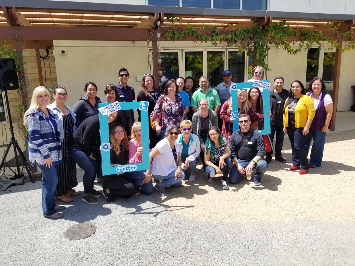 @beachcitiescue Spring Tech Event 2019 Educators Learners Leaders meeting to empower our students #BCCUE19 #BCCUE