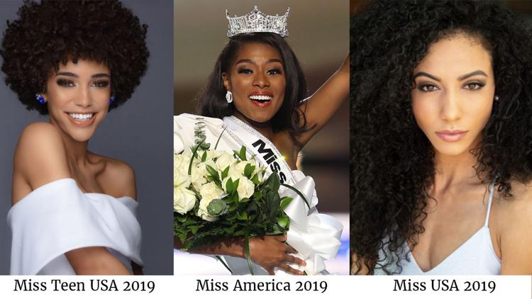 For the first time in history, three black women won the Miss USA, Miss Teen USA and Miss America titles bit.ly/2ZWu03T