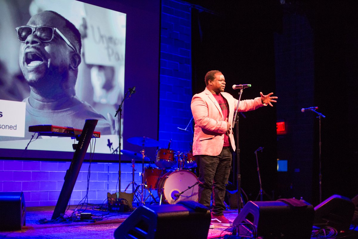 innocence's tweet photo. ICYMI: @innocence exonerees shared their powerful stories at the #BRICOPEN @BRICbrooklyn along with performances by @innocence ambassadors @PhonyPpl. Check out the live recording: https://t.co/ILOguzVIyN https://t.co/GRVgorxyjB