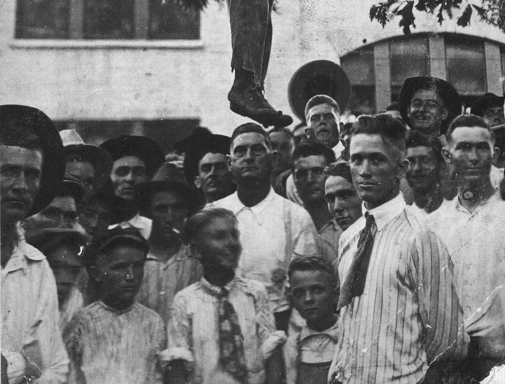 "In the “lynching era,” between 1880 to 1940, white Christians lynched nearly five thousand black men and women [mostly Christian] in a manner with obvious echoes of the crucifixion of Jesus. Yet these “Christians” did not see the irony or contradiction."