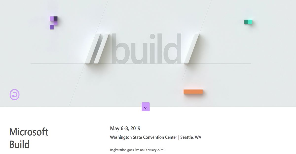 onecardme's tweet photo. @Microsoft Build 2019 is THIS MONDAY!! #Microsoft #microsoftbuild2019 #developers #keynote #ImagineCup https://t.co/sGl6I7Z47V https://t.co/DcTbftmS13