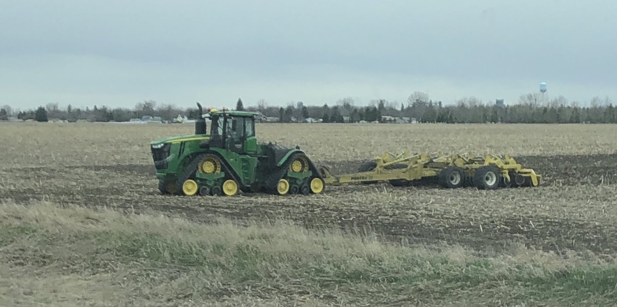 First #protill rental customer for #tillage19 #Plant19 #spring19. <a href="/BlackGoldFarms/">Black Gold Farms</a> prepping the ground to plant #spuds. <a href="/NDagriculture/">North Dakota Ag Dept</a>