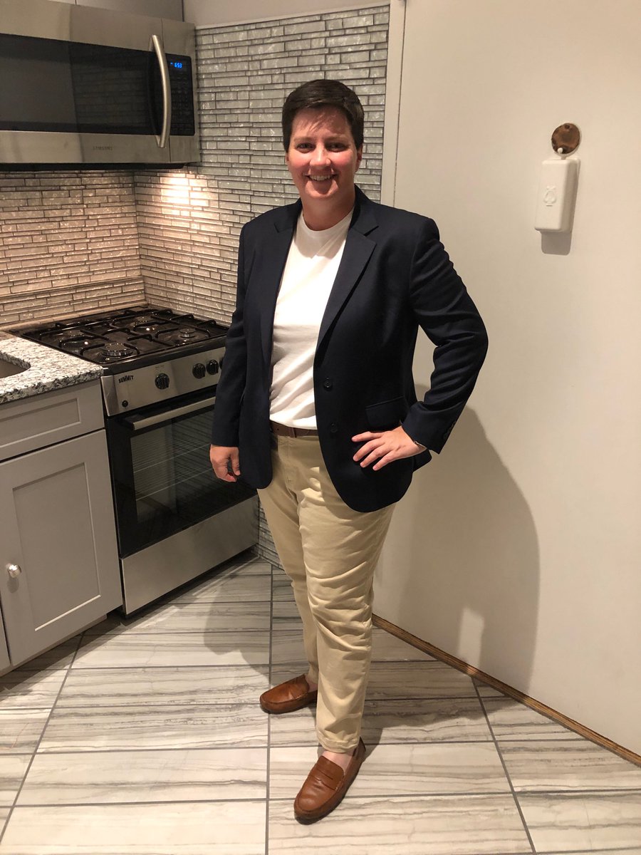 ⁦<a href="/tanfrance/">Tan France</a>⁩ after watching 3 seasons I feel like I’ve mastered the French tuck. Thanks for the fashion advice! #steppingupmygame #queereye