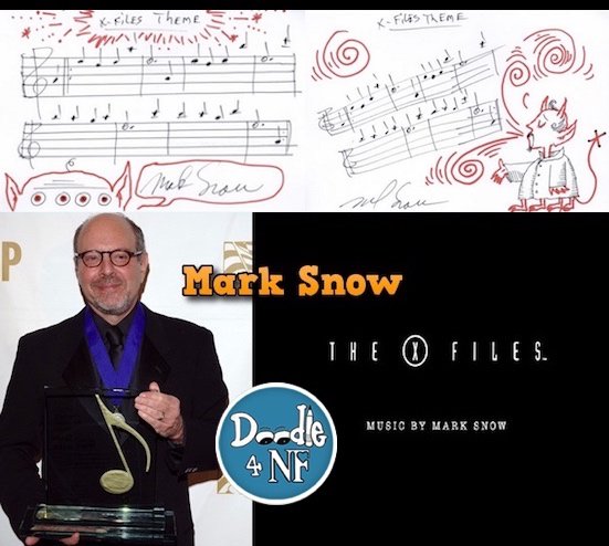 Last chance to bid on TWO 'X-Files Theme' doodles by #MarkSnow - Bid at tinyurl.com/y5x6smtn (ends May 5) and tinyurl.com/y5pmzfcg (ends May 6) - #TheXFiles #Smallville #BlueBloods #Millennium #TheLoneGunmen <a href="/nfnetwork/">Neurofibromatosis Network</a> charity auction ENDS SOON!