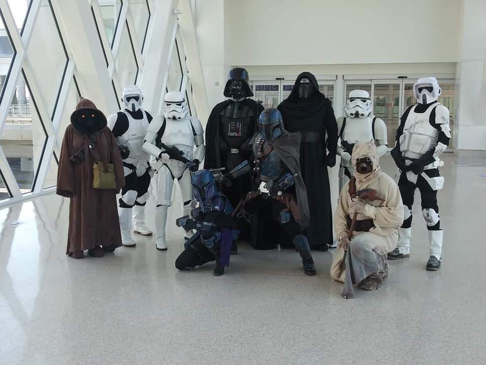 Thanks the the greatest starport in the galaxy, <a href="/MCO/">Orlando International Airport</a> for having our members over to celebrate May the 4th!