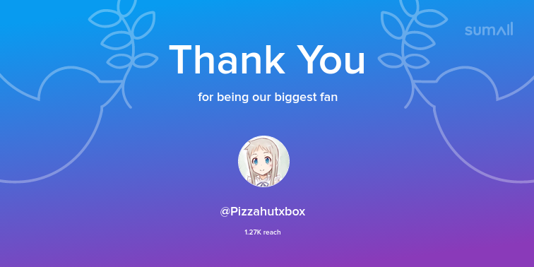 9giveaway's tweet photo. Our biggest fans this week: Pizzahutxbox. Thank you! via https://t.co/zIxU59sspv https://t.co/lojOELLOVa