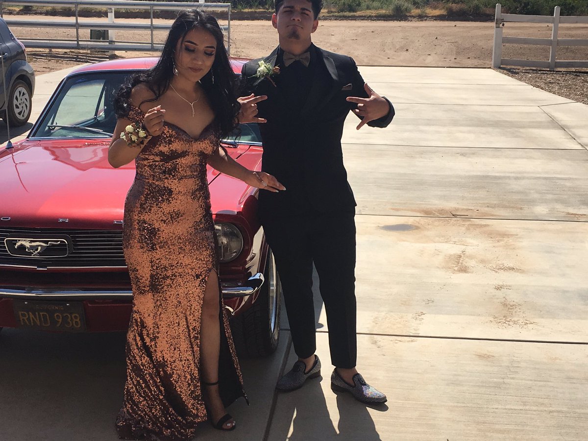 bootamayo11's tweet photo. Senior Prom ❤️ #66mustang #cubound🦁🏈 @AdrianTamayo46 https://t.co/3DWpMFtWSr
