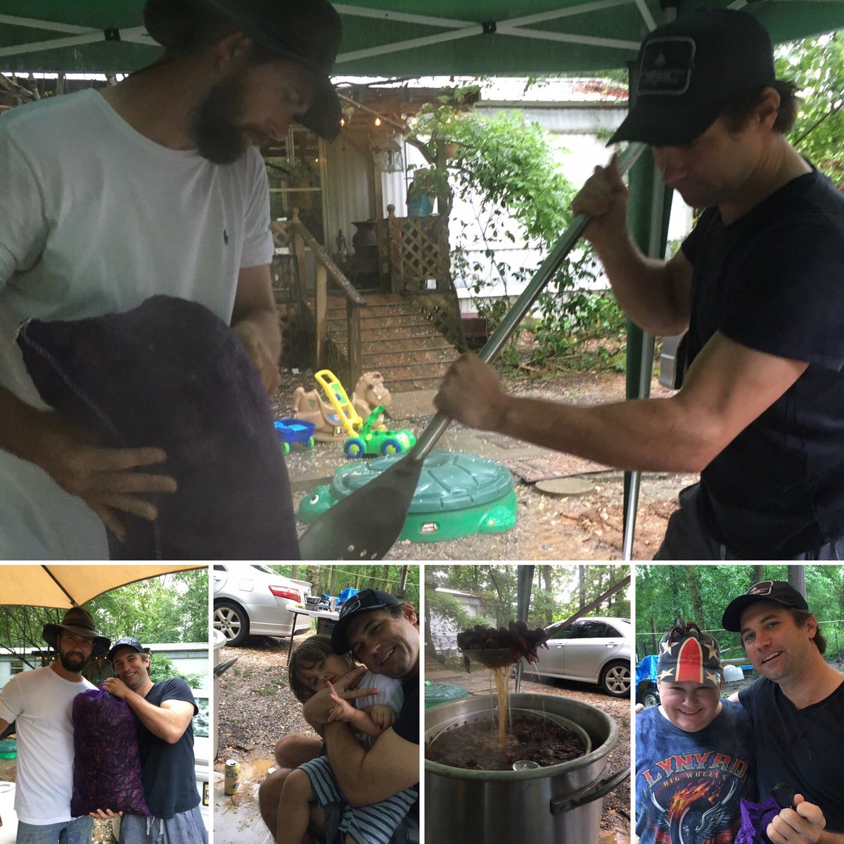 bwebb_actor's tweet image. We don’t work in the raiiiin!!!youtu.be/mIZ83k2URm0
#crawfish #crawfishboil #lifeisgood #lovemyboy #bestpartoflife #countryboycansurvive