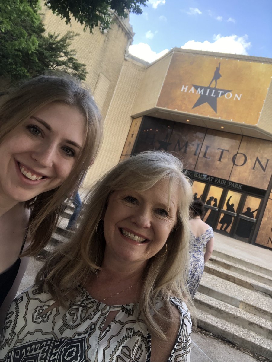 ESutherland1326's tweet photo. I live in NYC. Yet am in Dallas to see #HamiltonDSM - logic https://t.co/OPBOifdXIH