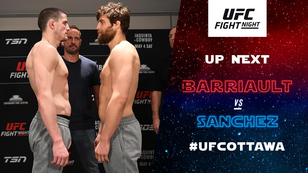 UFC Fight Night 151 Results - Andrew Sanchez Defeats Marc-Andre Barriault via Unanimous Decision -