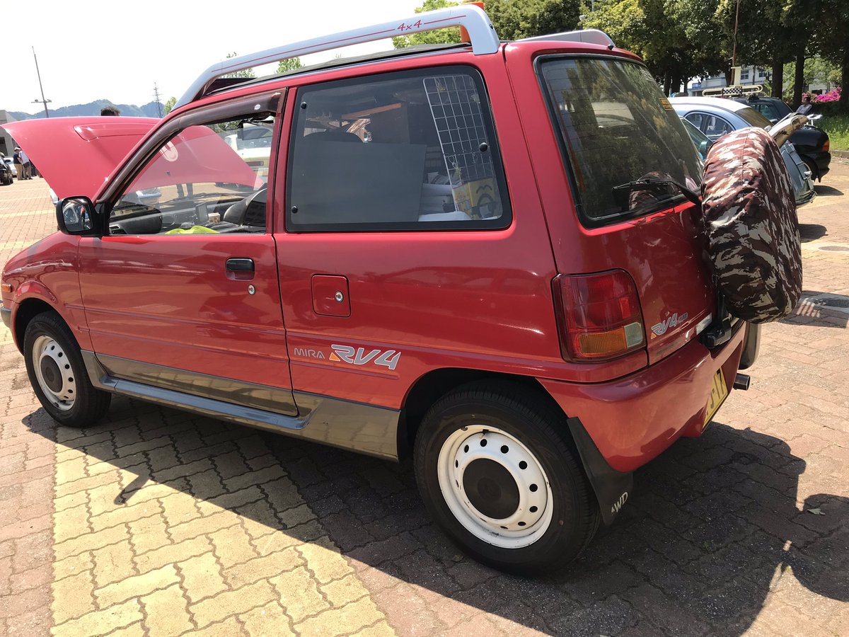 Maxxam Ar Twitter 福井クラシックカーミーティング ダイハツ ミラrv 4 これはレアだ