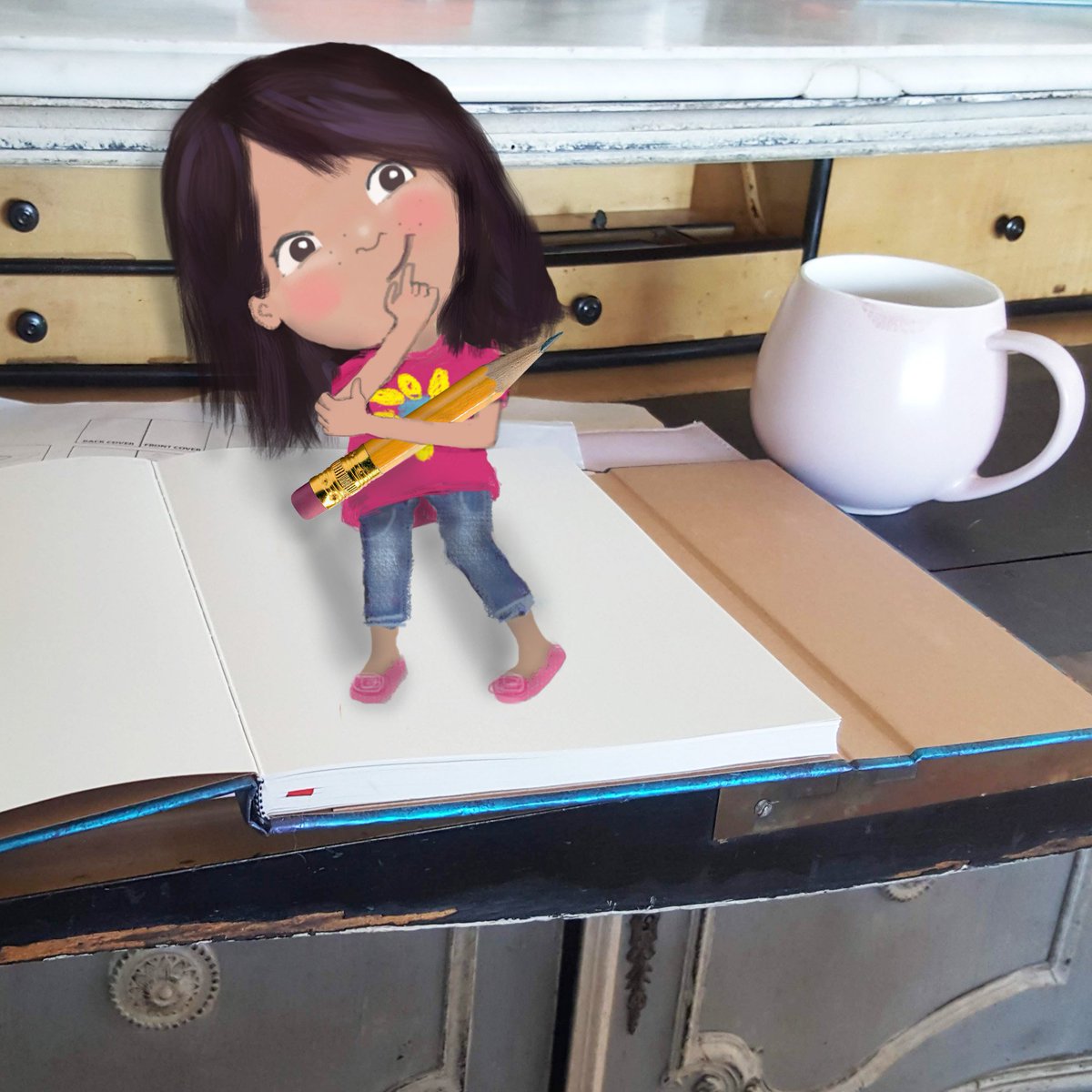 IlloMedia's tweet image. Ok Pip, what’s the plan for the next page?
bit.ly/2PLah2G
#bookinprogress #kidsbook #NZbook
