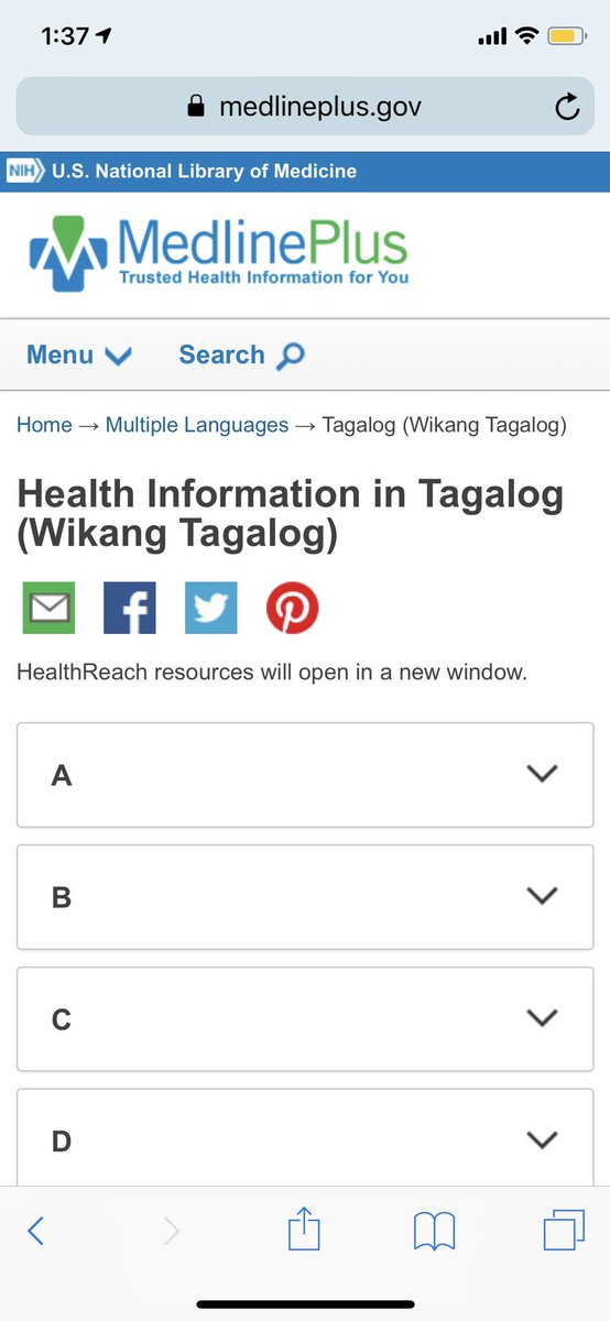 jbesa27's tweet photo. Itโs in Tagalog! Lead your patients here if they ask for a credible online health info source! Thank you for the heads up, @endocrine_witch ! #UHC #PSGIM #49PCP https://t.co/ZP0Zr0TXA8