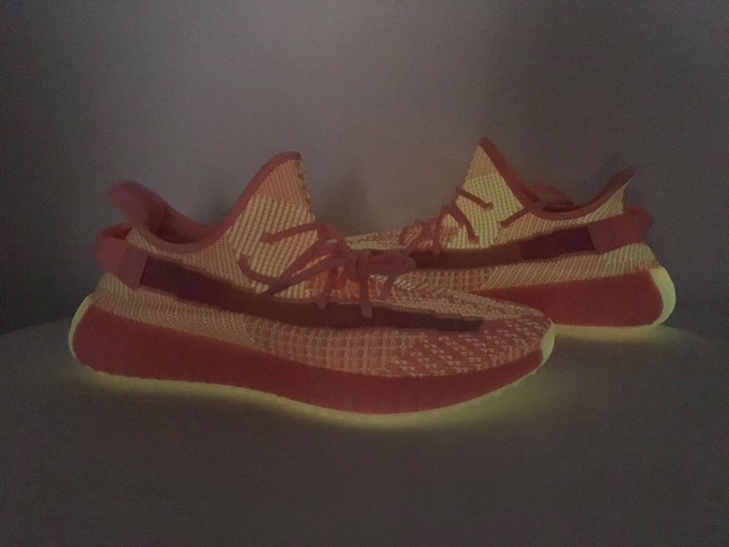 Adidas Yeezy Boost 350 v2 Infants Toddler Glow 6k eBay