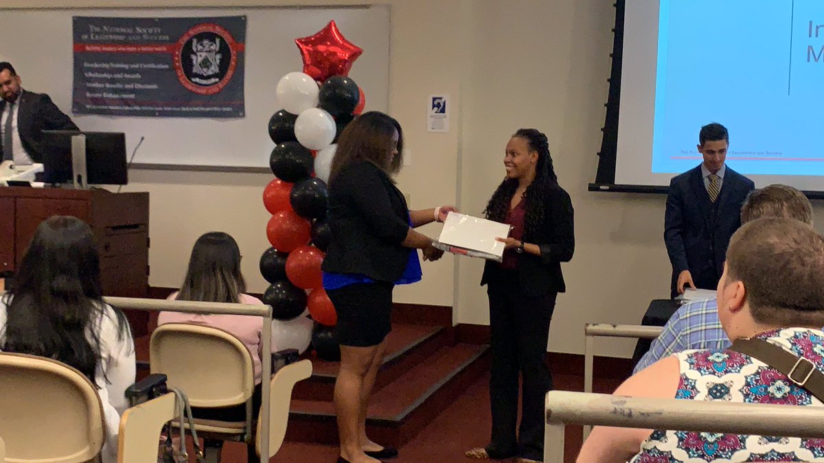 Proud momma. My daughter ended her FIRST year of college by being inducted into, “THE NATIONAL SOCIETY OF LEADERSHIP AND SUCCESS”
**The nation's largest leadership honor society, where top students nominated by their colleges** 
#productofWallerISD