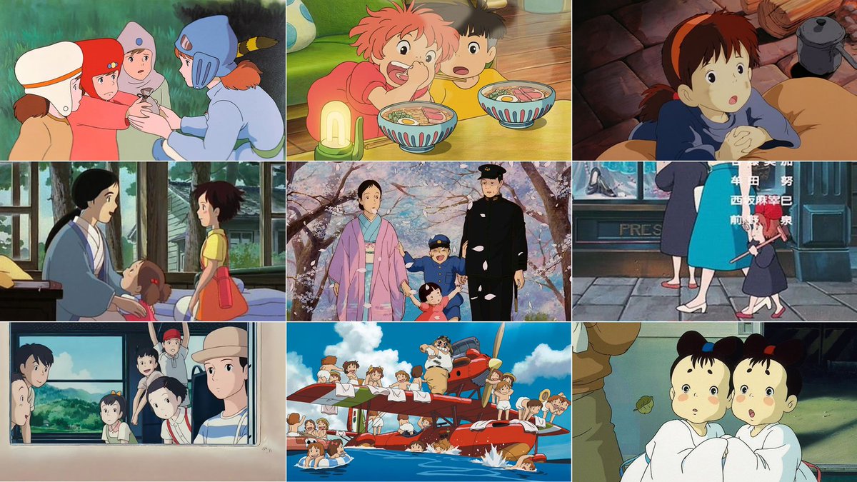 本日、5月5日は「#こどもの日」 ジブリ作品は、こどもがたくさん。