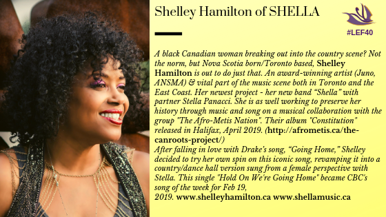 LEF_TO's tweet photo. Join #ShelleyHamilton on May 15th 2019 and celebrate the 40th anniversary of #LEF
Get your tickets here: https://t.co/0pBCpM4K7L
#LEF40 #Celebration #Toronto #Music https://t.co/npBXjRcsyk