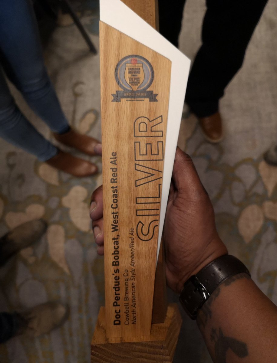 Congrats to our friends at <a href="/CowbellBrewing/">Cowbell Brewing Co.</a> on their Canadian Brewing Award! We're serving this award winner on tap!