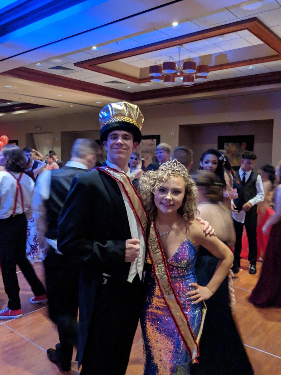 Congrats Prom King &amp; Queen!