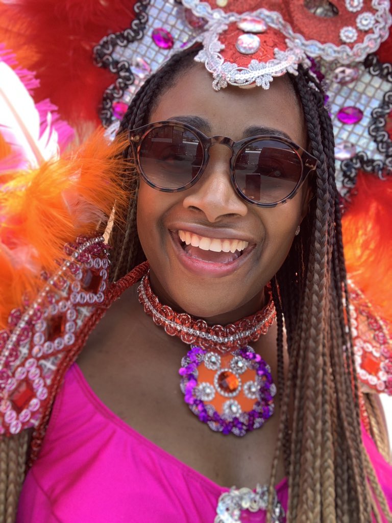 I did a thing today. Danced my way through my first St. Thomas Carnival parade. If you’re wondering how I felt about it, I think my face in this photo says it all. #stthomascarnival #stthomas #vicarnival #usvi