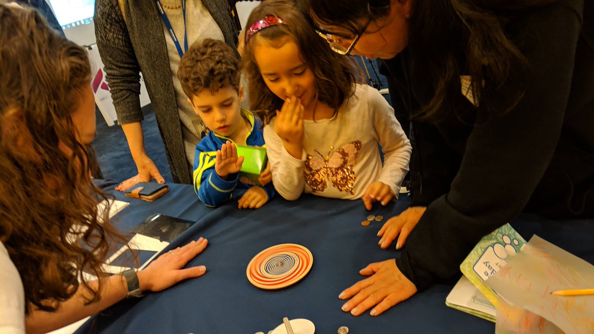 Know_Science's tweet photo. We had a blast today with @rockedu_ at #SciSat19
We presented our interactive stations on #movement and #perception with fun stuff like visual illusions, infrared technology, and muscle remote control!!
Thank you @JeanneGarb
for having us! https://t.co/bUx1cg14pv